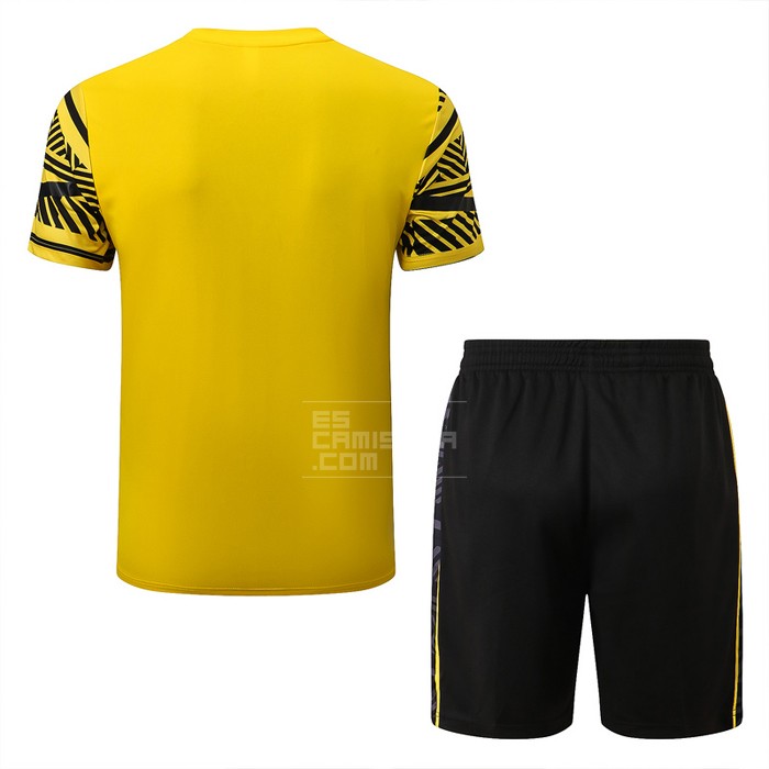 Chandal del Borussia Dortmund Manga Corta 22-23 Amarillo - Pantalon Corto - Haga un click en la imagen para cerrar